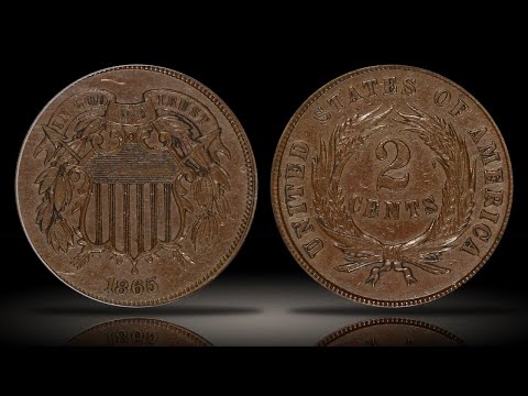 1865 Two Cents ICG VF35 Great Coin Likely Undergraded and Slight Off-Center Mint Error 2c