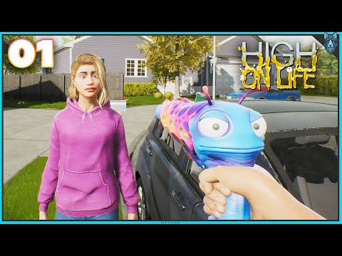 High On Life Walkthrough - Part 1 - THIS GAME IS INSANE (Xbox Series X Gameplay)