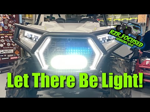 RZR 900 Light Bar Install (Detailed)