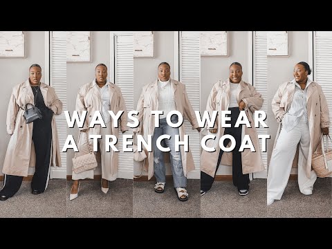 WAYS TO STYLE A TRENCH COAT FOR SPRING 2022 | STYLING SPRING STAPLES | LAUREN ALEXANDRIA