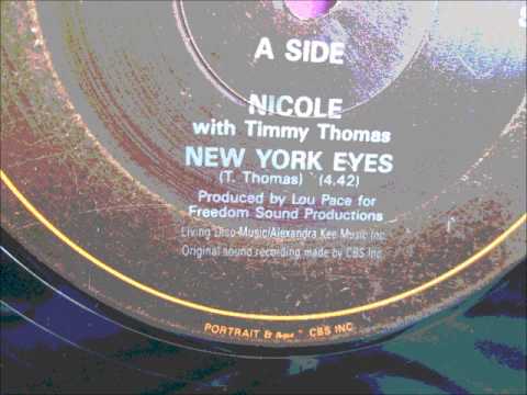 Nicole  -  New york eyes. 1985  (12" Soul classic)