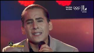 Imitador de Cristian Castro enamoró a todos con &quot;Nunca voy a olvidarte&quot;