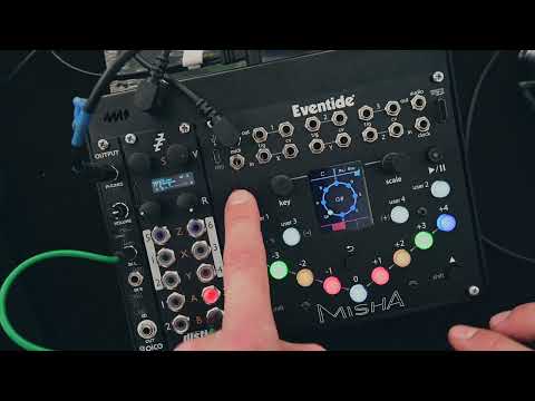 Eventide Misha Sound Demo (no talking) at Superbooth 2022