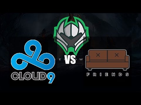 CLOUD9 VS FRIENDS GAME 1 | OVERPOWER CUP | BO3