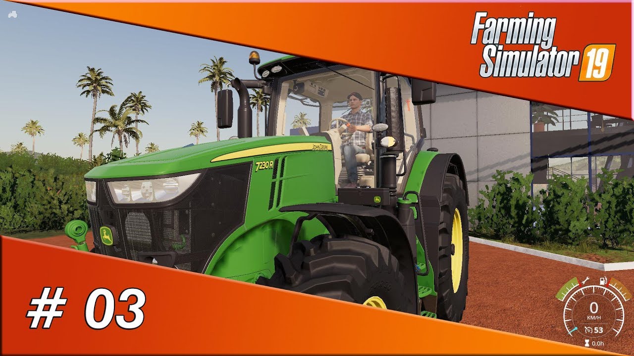 LS19 - Estancia Lapacho mit John Deere 7230R Straßensperre Landwirtschafts Simulator 2019