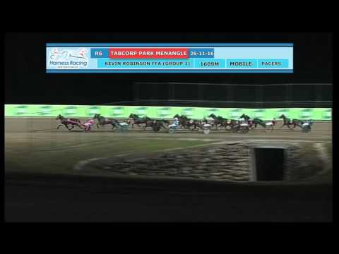 TABCORP PK MENANGLE - 26/11/2016 - Race 6 - KEVIN ROBINSON FFA (GROUP 3)