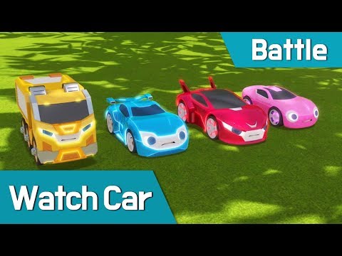 [Watch car Battle Scene15] Bluewill, Avan, Poti, Sona VS Monster-Car