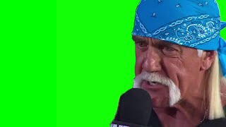 Hulk Hogan "poopin' in your diapers, dude" green screen