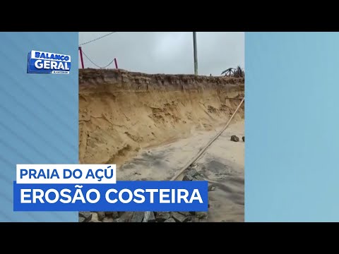 Erosão Costeira Intensifica se em São João da Barra com Novos Danos