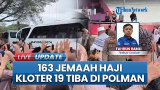 163 Jemaah Haji Kloter 19 Tiba di Stadion HS Mengga Polman, Boneka Unta Jadi Oleh-oleh