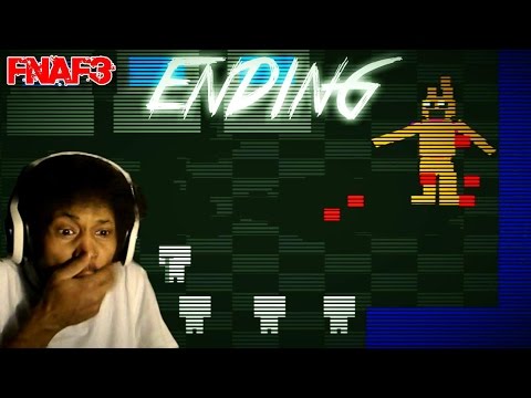 I HATE YOU SPRINGBOOB | Five Nights At Freddy's 3 ENDING - Night 5 Complete