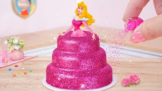 Download lagu Beautiful Princess Aurora Cake 💝 Amazing Miniature Pull Me Up Cake Decorating | Mini Cakes Making mp3