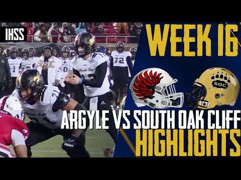 South Oak Cliff Dominates Argyle to Secure Spot in AA Div 2 Final Highlights