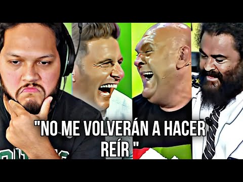 MI HERMANO INTENTA NO REIRSE CON EL DUELO DE CHISTES DEL COMANDANTE LARA Y JOAQUIN