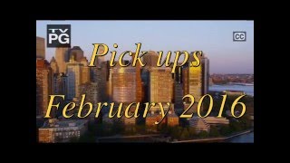 Pick ups February 2016