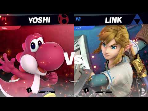 Tempo 60 - Spikefire (Yoshi) Vs. IrisZ (Link) - Loser's Quarters - Smash Ultimate