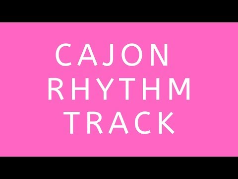 Cajon & Shaker Backing Track 80 BPM v1 For Jamming & Songwriting (Cajon Beat 20)