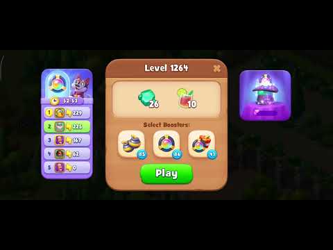 Gardenscapes:Swamp Quest | level 1264-1266 🤗