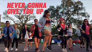 Never Gonna Give You Up - amazing dance choreography