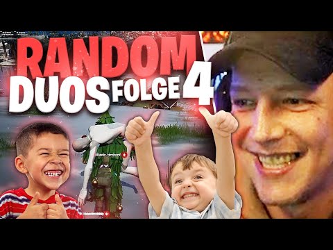 Kleine Kinder in Fortnite trollen😆 | Random Duos Folge 4 | SpontanaBlack