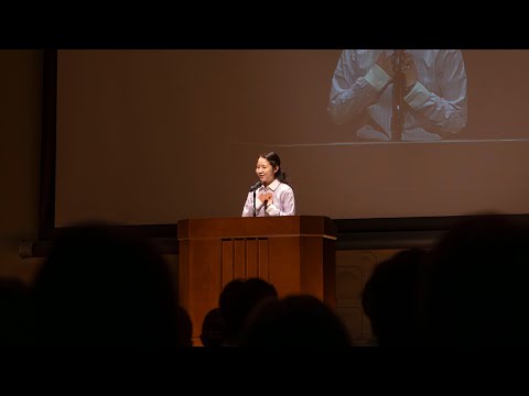 文学言語学科 【KG学び】1年生スピーチコンテスト ダイジェスト動画（2024年度）