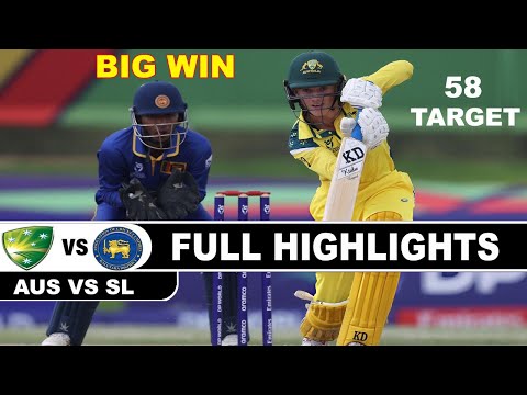 FULL HIGHLIGHTS | AUSTRALIA VS SRI LANKA ICC U9 WORLD CUP 2026 MATCH HIGHLIGHTS | AUS VS SL 2026