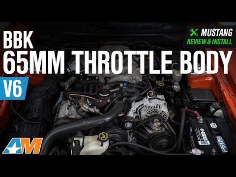 1999-2000 Mustang V6 BBK 65mm Throttle Body Review & Install