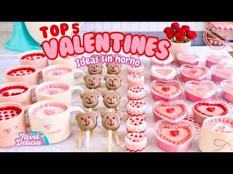 ❤️ 5 No-Bake Dessert Ideas for Valentine's Day 💕 Top 5 Desserts to Easily Sell from Home 🤑