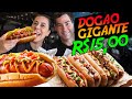 30cm Hot Dog Street Food At Rolê Do Djair