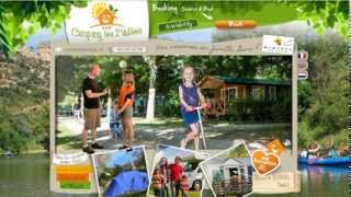 preview picture of video 'Les 2 Vallées Campsite in Aveyron'