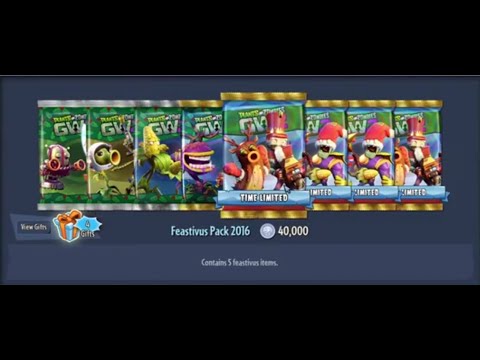 Plants vs. Zombies Garden Warfare 2: All Feastivus Customizations
