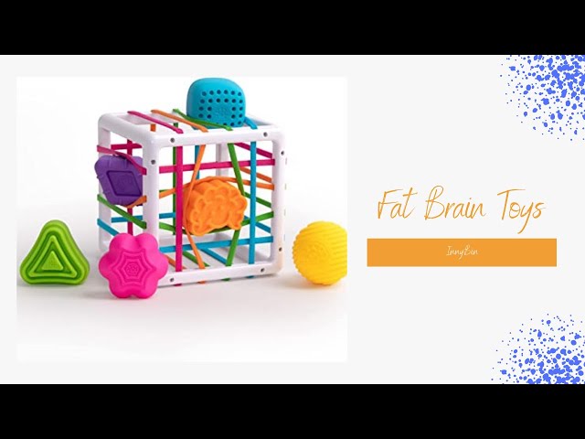 Vídeo relacionado con Fat Brain Toys F251 Fat Brain InnyBin, Kids Preschool, Shape Sorter, Sorting Building Sets, Early Development Toy for Babies Aged 18 Months and Older, Multicoloured
