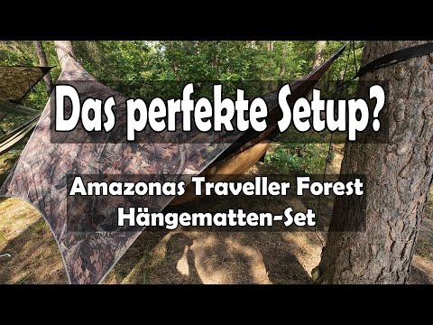 🏕️ Das perfekte Setup? - Amazonas Traveller Forest Hängematten-Set!🌲[WERBUNG]