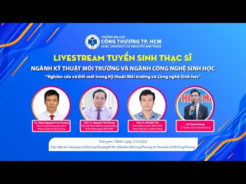 Chương trình Livestream Tư vấn tuyển sinh thạc sĩ #5
