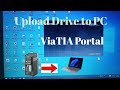 SINAMICS G120 Drive Parameters Upload Through Drive Via TIA PORTAL
