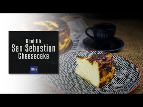 Fameo | Chef Ali San Sebastian Cheesecake
