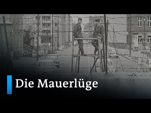 Noch nie gesehene Bilder aus der Zeit des Mauerbaus