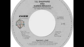T.G. Sheppard &amp; Karen Brooks ~ Faking Love