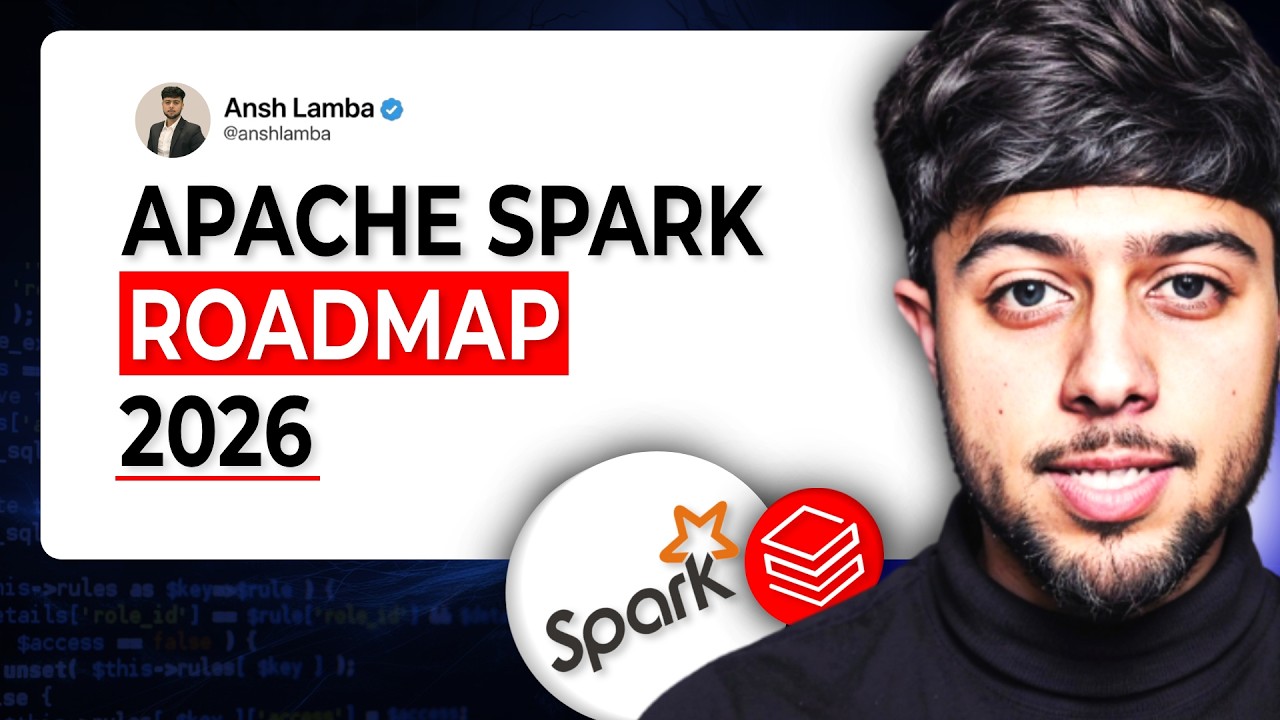 The ONLY Apache Spark Roadmap You NEED As a BEGINNER In 2026