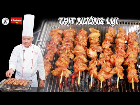 Cách ướp Thịt Nướng Lụi - Thịt Xiên Nướng ngon không khô và đơn giản