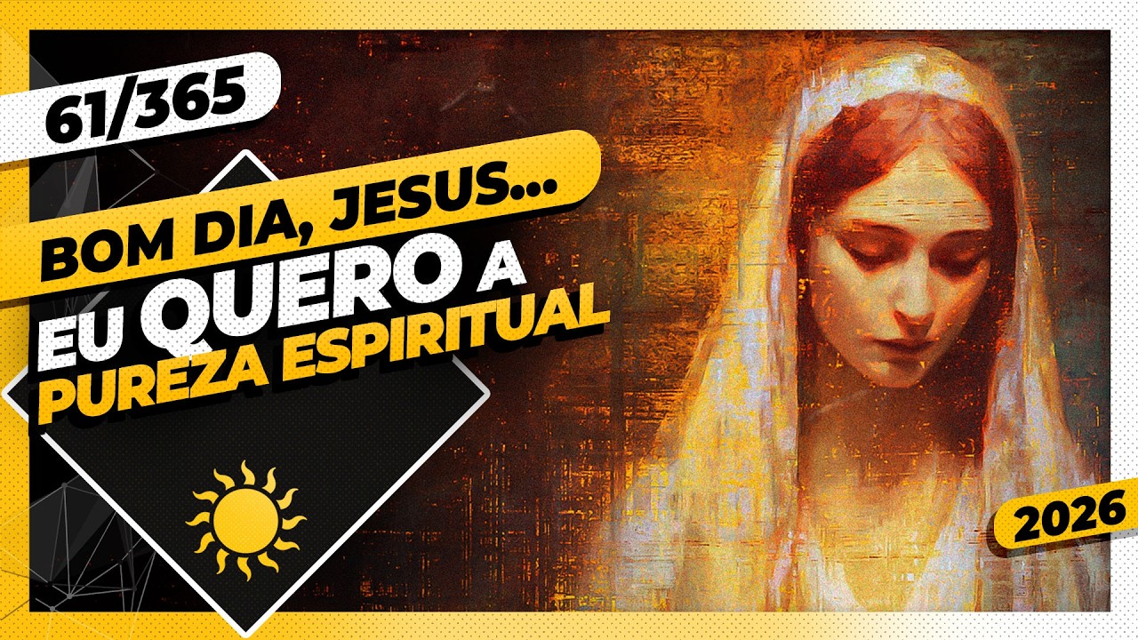 EU QUERO A PUREZA ESPIRITUAL - Bom dia, Jesus! 61/365 (2026)