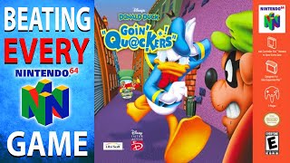 Beating EVERY N64 Game - Donald Duck Goin Quackers (88/394)