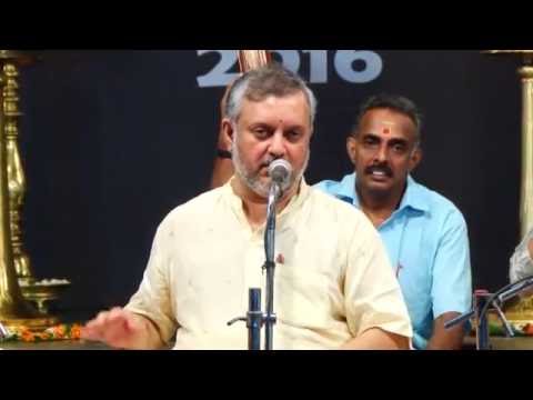 Swathi Sangeethotsavam 2016. Prince Rama Varma -  Vakulabharanam - Saadhu