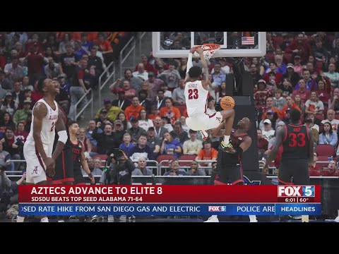 Aztecs Advance To Elite 8