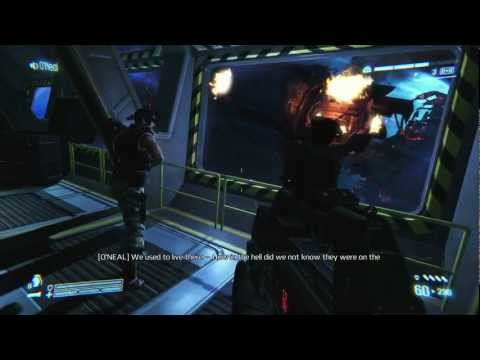 Greg Plays Aliens Colonial Marines Pt 6 - Purple Face