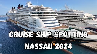 Cruise Ship Spotting in Nassau 2024