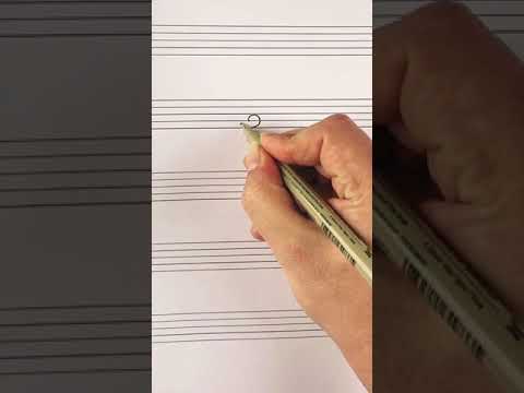 So zeichnet man VIOLINSCHLÜSSEL RICHTIG | GITARRE | GITARRENSPIEL