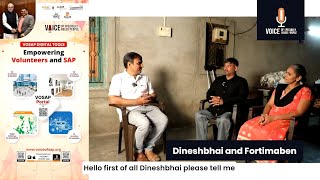 Dineshbhai and Fortimaben