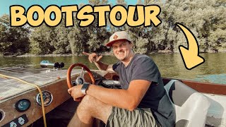 BOOTSTOUR auf dem RHEIN - BOOT mit 30 PS MERCURY MOTOR
