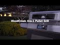 Woodcreek 4-in-1 Pellet Grill
